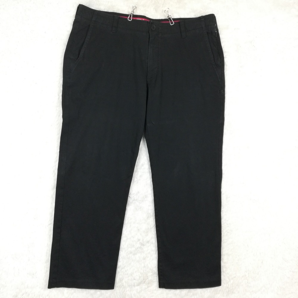 Under Armour Mens Pants Chino Navy Blue Golf Performance Tapered 42x30‎